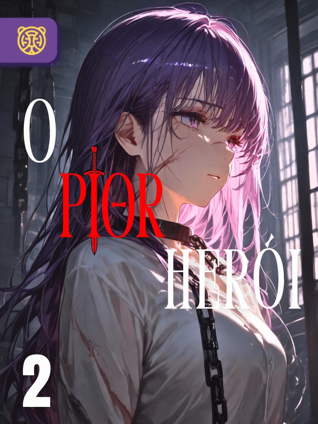 Capa de O Pior Herói