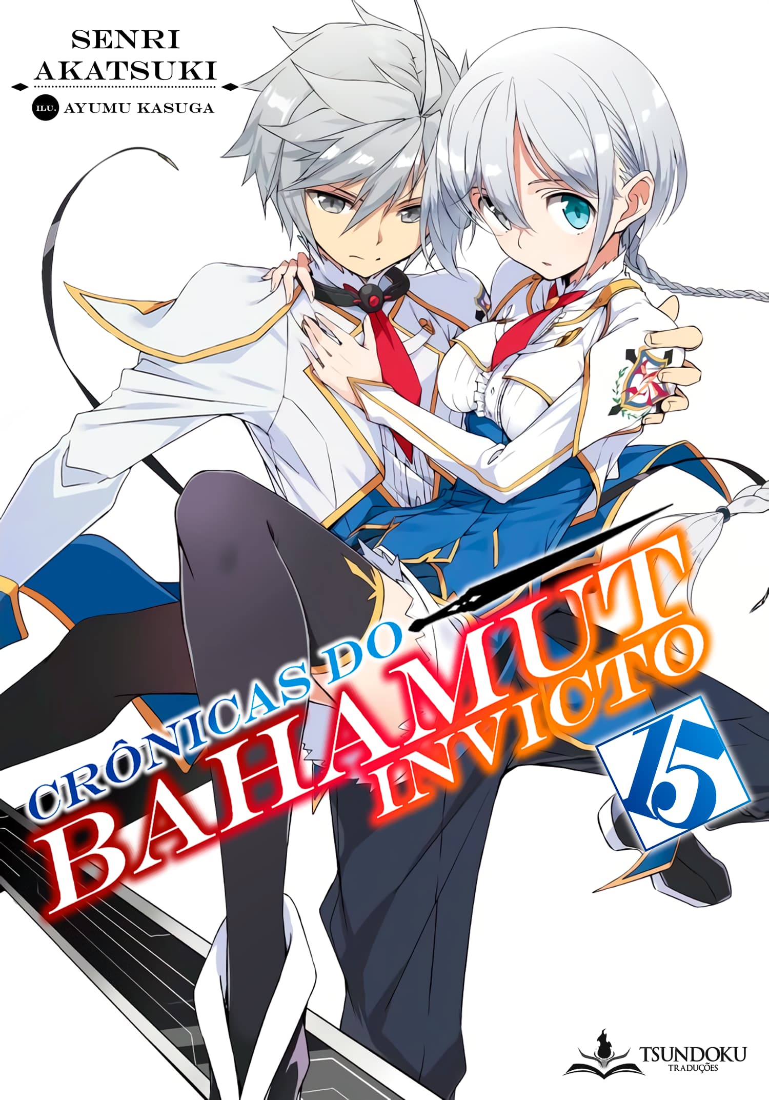 Capa de Crônicas do Bahamut Invicto