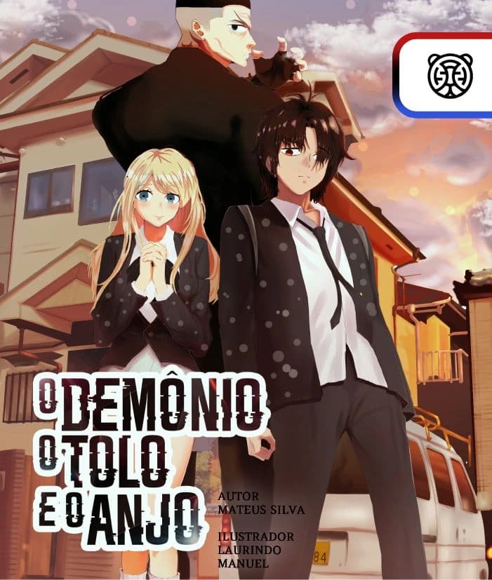 Capa de O Demônio, o Tolo e o Anjo