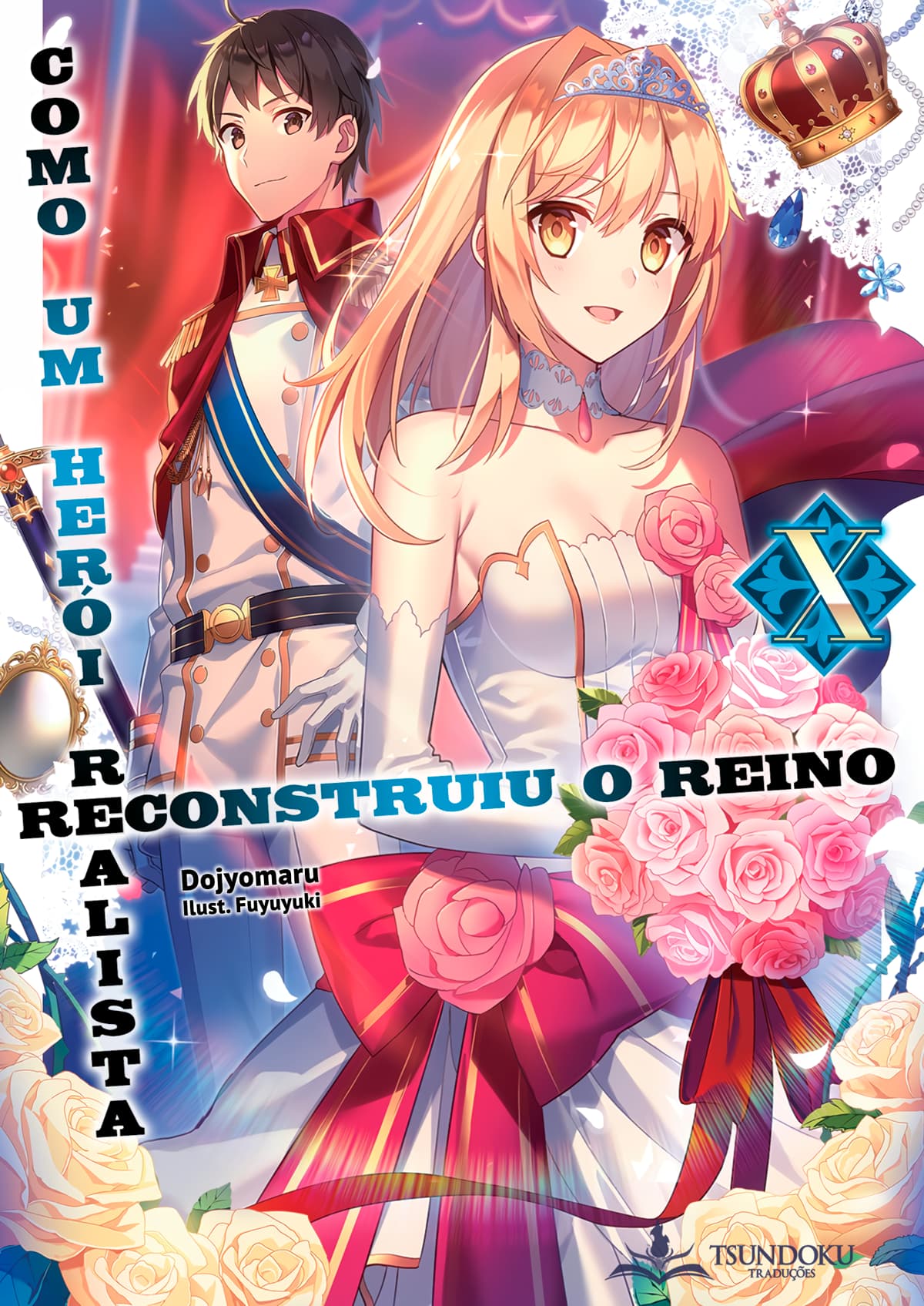 Capa de Como um Herói Realista Reconstruiu o Reino