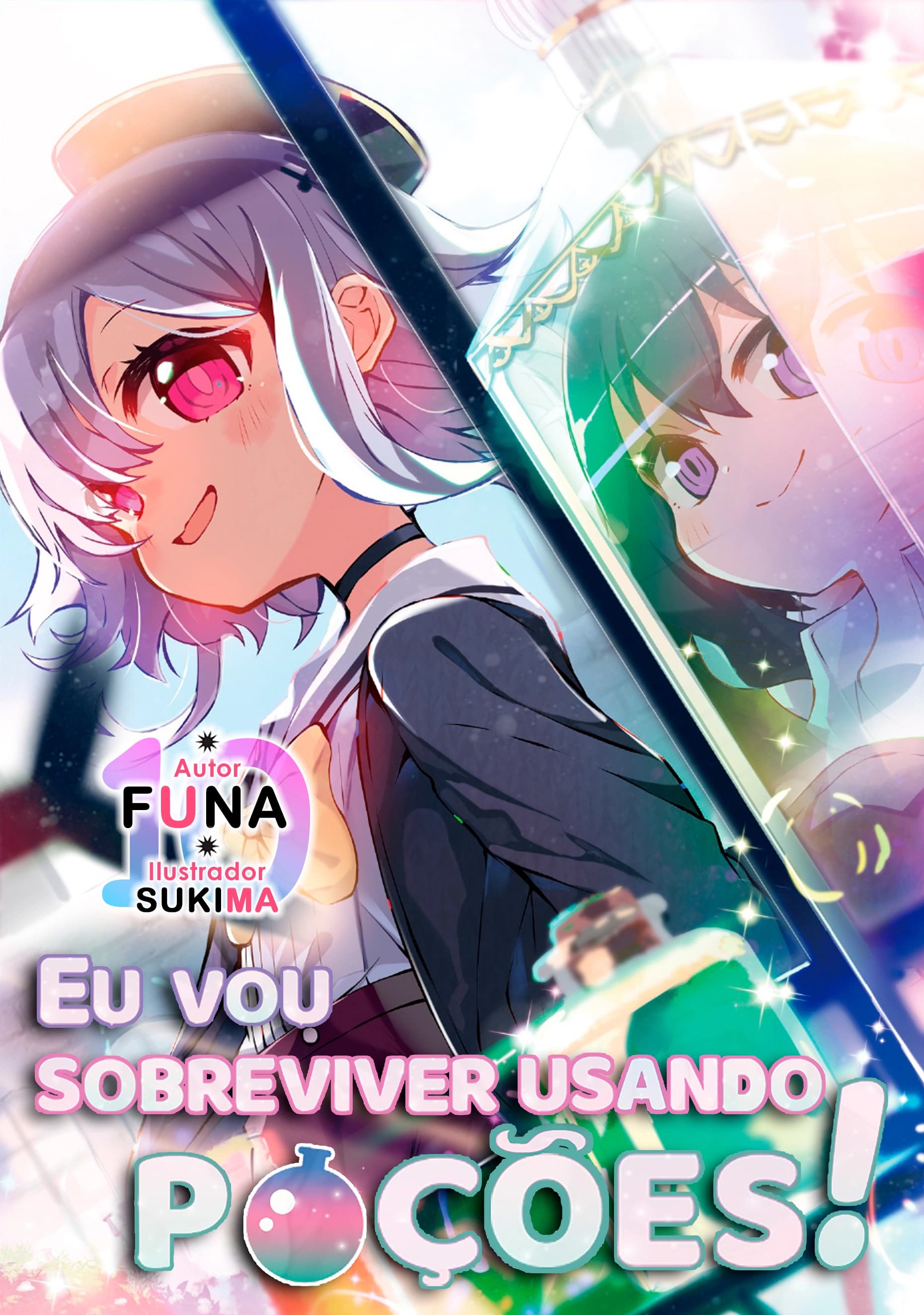 Capa de Eu Vou Sobreviver Usando Poções! (LN)