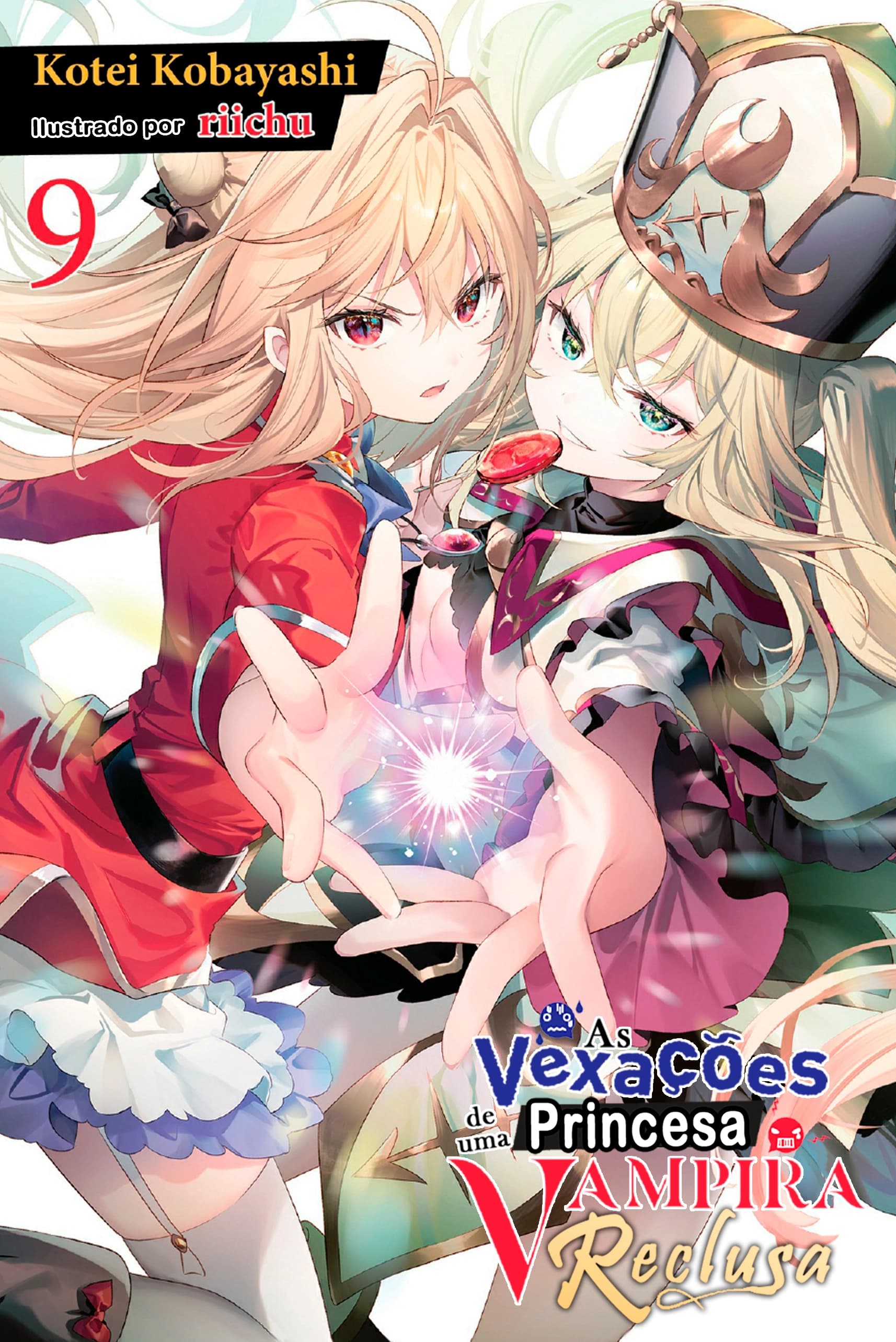 Capa de As Vexações de uma Princesa Vampira Reclusa