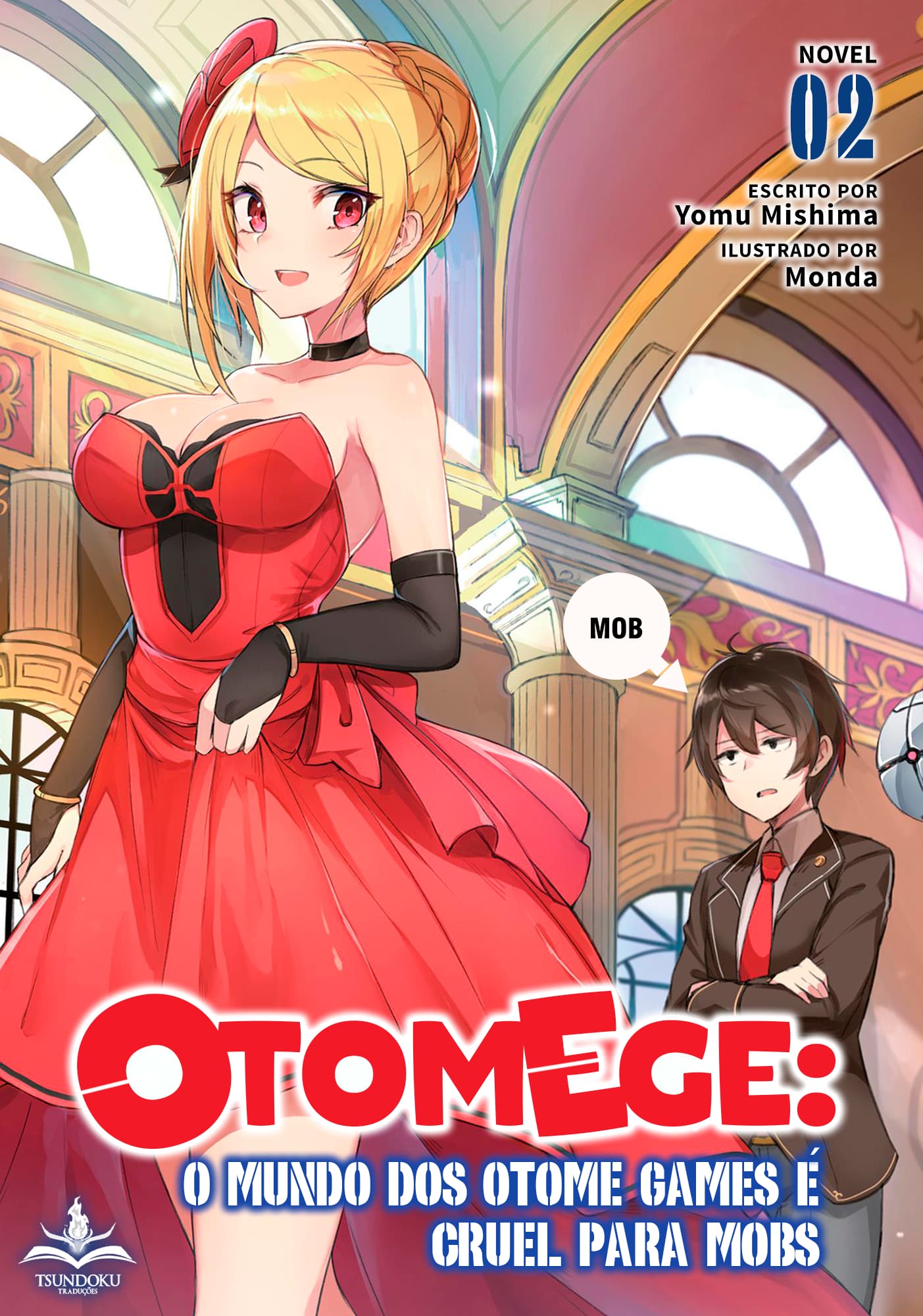 Capa de Otomege: O Mundo dos Otome Games é Cruel Para Mobs