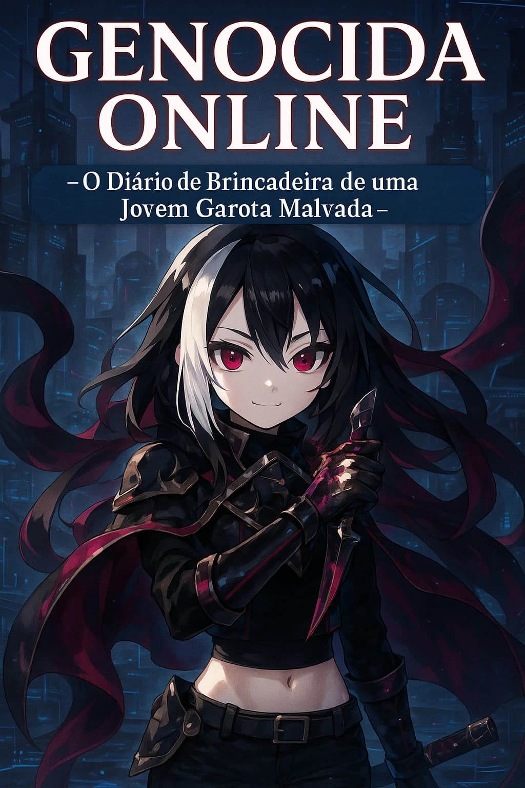 Capa de Genocida Online ~Diário de Brincadeira de uma Jovem Garota Malvada~