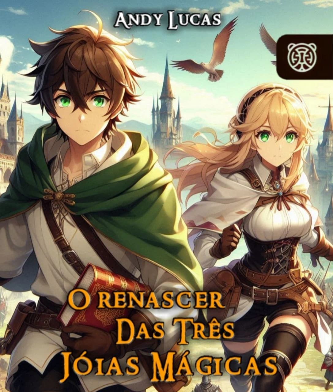 Capa de O Renascer das Três Joias Mágicas