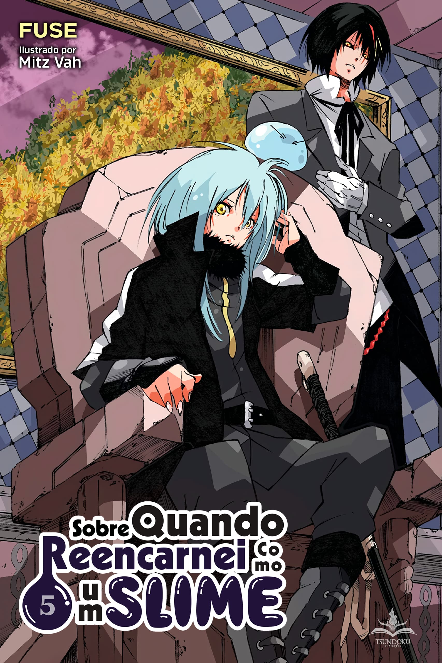 Capa de Sobre Quando Reencarnei Como um Slime